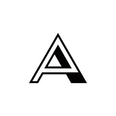 a p ap pa initial logo design vector symbol graphic idea creative
