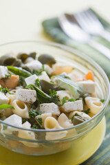 Close-up of pasta in a bowl