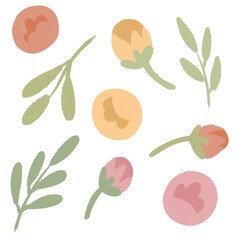 seamless pattern with flowers