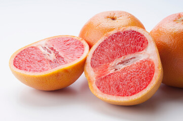 Close-up of grapefruits