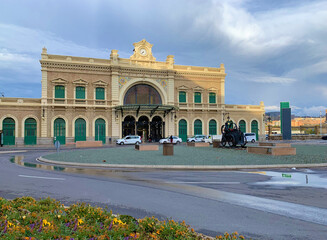 Estación de tren de Cartagena, España