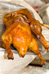 China, Shandong, Zhigou, traditional food, roasted duck
