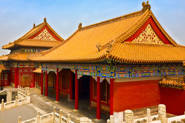 China, Beijing, Forbidden City, temple