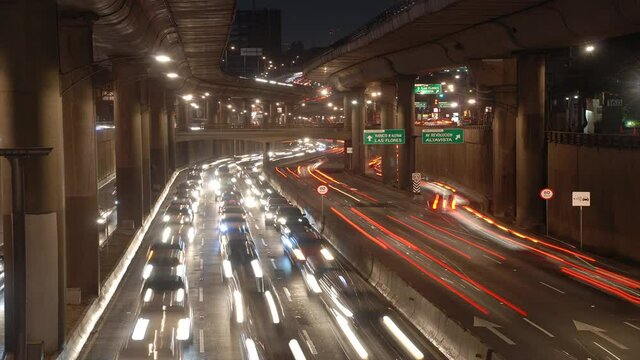 Periferico sur time-lapse M&eacute;xico