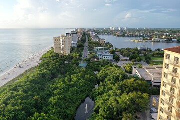 Obraz premium view of the city of the city