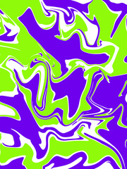 purple and green abstract banner watercolor luxury liquid pattern color on white.