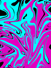 abstract purple and sea blue watercolor luxury galaxy pattern color on black.