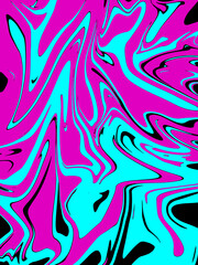abstract purple and sea blue watercolor luxury galaxy pattern color on black.