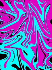 abstract purple and sea blue watercolor luxury galaxy pattern color on black.