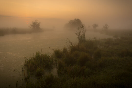 morning mist over the river © Evgenii Ryzhenkov