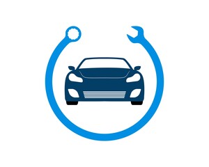 Circle wrench with car inside