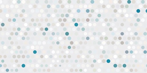 Light gray vector template with circles.