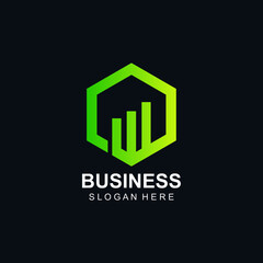 Business logo design in vector