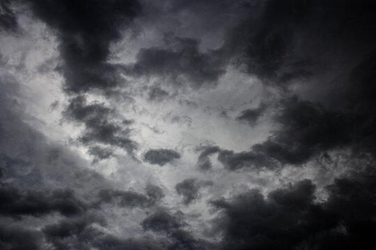 sky background black sky on halloween day