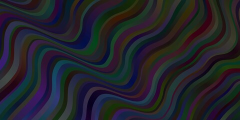 Dark BLUE vector texture with circular arc.