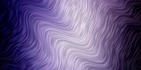 Light Purple vector background with bent lines. Colorful geometric sample with gradient curves.  Pattern for websites, landing pages.