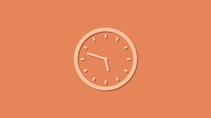 Amazing 12 hours counting down clock icon