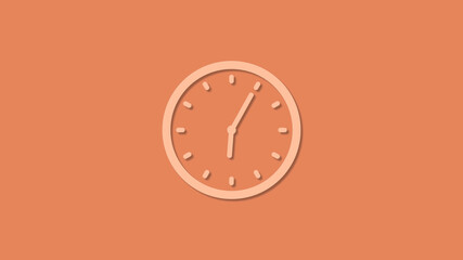 Amazing 12 hours counting down clock icon