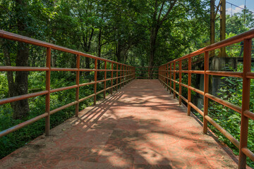 Fototapeta premium Vazhani dam garden