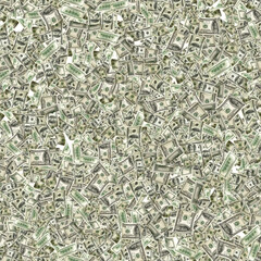 Money seamless pattern isolated on white. American money. Washington American cash, usd background.