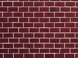 red brick wall Dark red brick wall construction wallpaper