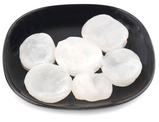 toddy palm on white backkground