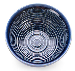 ceramic bowl isolated on white background