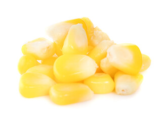 corn isolated on white background