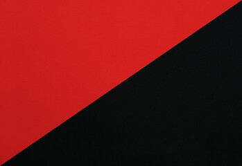 Red and black color paper background,cardboard texture.