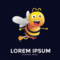Fototapeta premium Bee logo Template