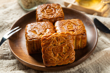 moon cake, Chinese traditional food
