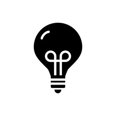 Bulb Icon Design Vector Illustration Template