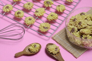 Nastar cake is a cake that is always available on Eid al-Fitri