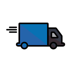 Delivery Icon Design Vector Template Illustration