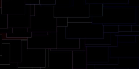 Dark Pink, Blue vector background in polygonal style. Colorful illustration with gradient rectangles and squares. Modern template for your landing page.