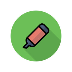 Highlighter Icon Design Vector Template