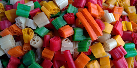 Indian snacks food ingredients.