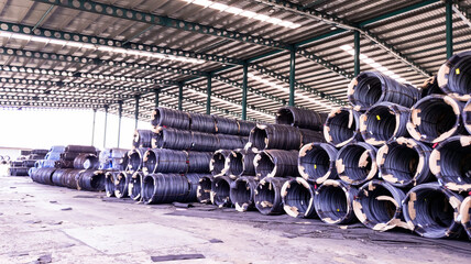 Raw material of steel wire in starage, high carbon steel wire, Black carbon wire rode business,...