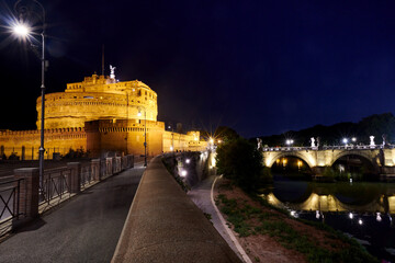 Fototapeta na wymiar Rome: Castel St. Angelo 