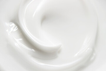 macro texture  for face white cream