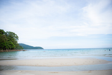 Excellent sea and beaches on Koh Kood, Thailand During the absence of tourists
