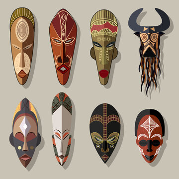 African Masks, Traditional Ethnic Art of African Peoples