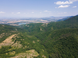 Fototapeta na wymiar Rhodope Mountains near Village of Oreshets, Bulgaria
