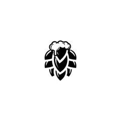 Craft beer logo. labels and design elements. emblem brewery, design on white background.