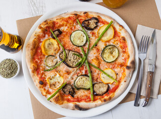 Vegetarian pizza