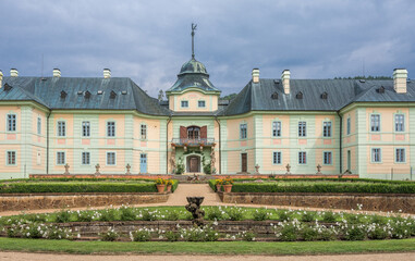 Chateau Manetin in Czech republic near Plzen city.