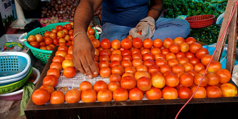 Fresh agriculture produce goods.