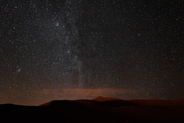 Starry night in Sahara