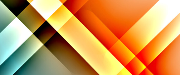 Fluid gradients with dynamic diagonal lines abstract background. Bright colors with dynamic light and shadow effects. Vector wallpaper or poster