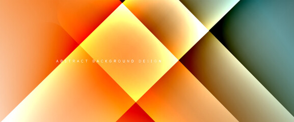 Fluid gradients with dynamic diagonal lines abstract background. Bright colors with dynamic light and shadow effects. Vector wallpaper or poster